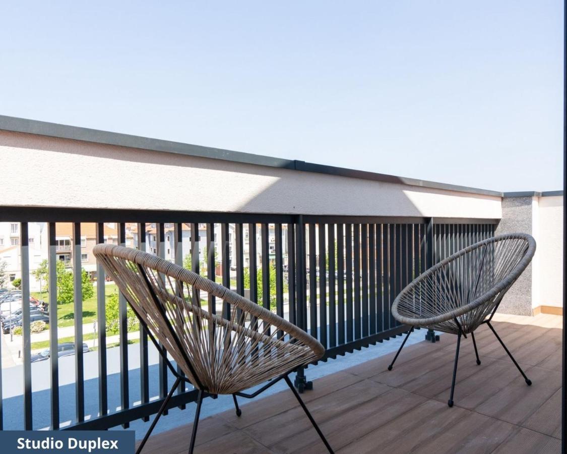 Triade Apartamentos Aveiro Luaran gambar